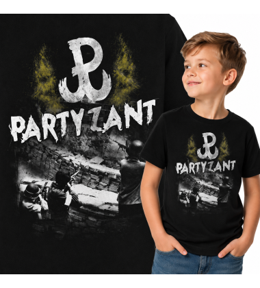 koszulka dziecięca Patriotyczna  PARTYZANT